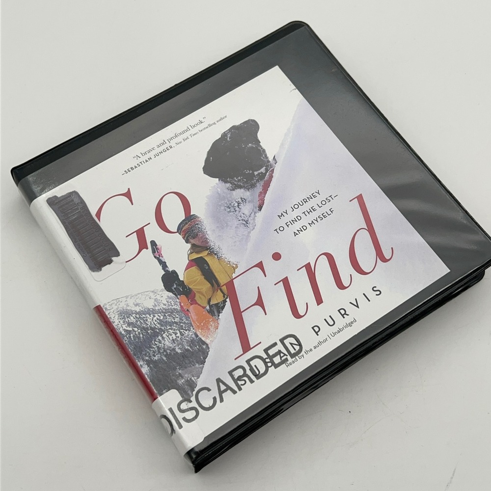 Go Find Susan Purvis Audiobook 10 CD Set Unabridged Search and Rescue Memoir